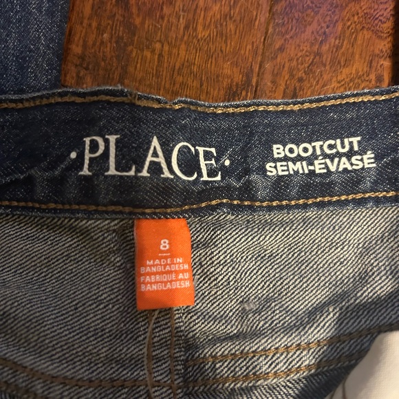 3 pairs- Boys Denim Bootcut Jeans - Black cargo pants 
Size 8 - Picture 2 of 4